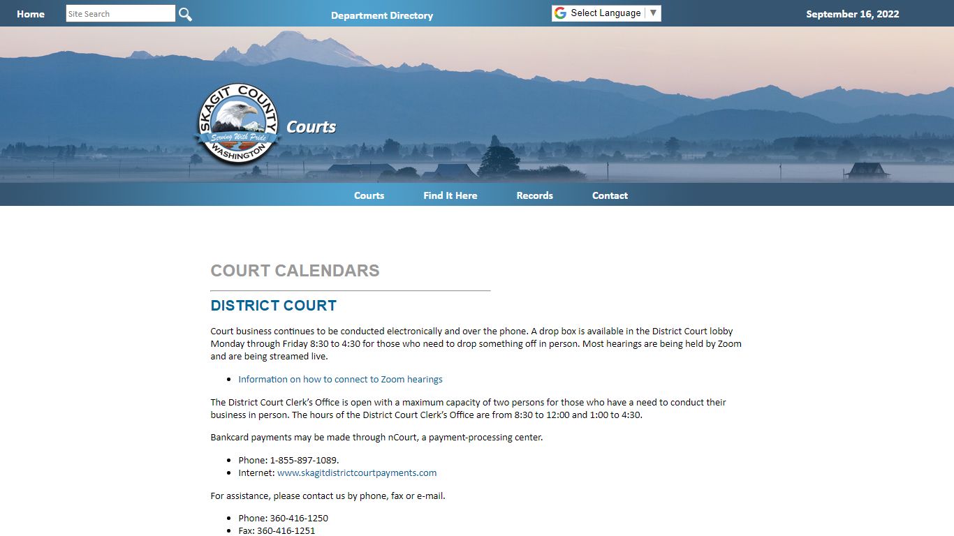 Skagit County Courts